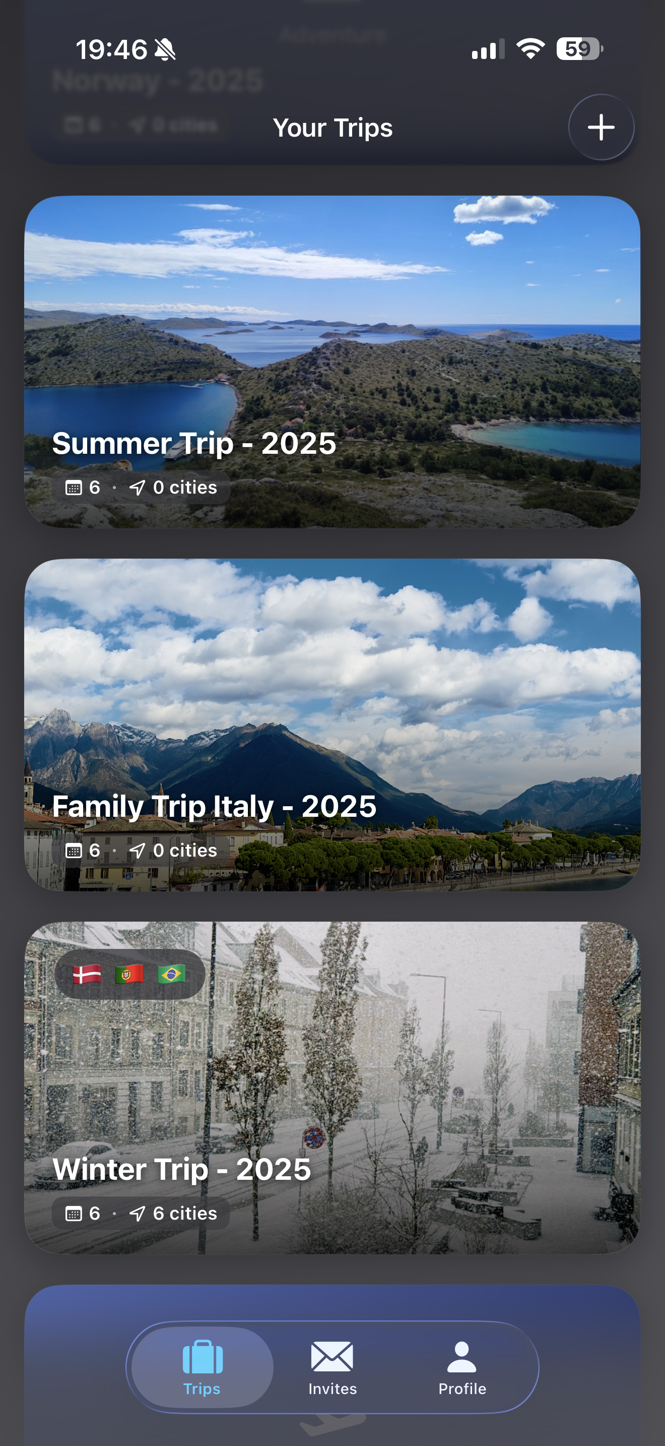 Travel App screenshot 2